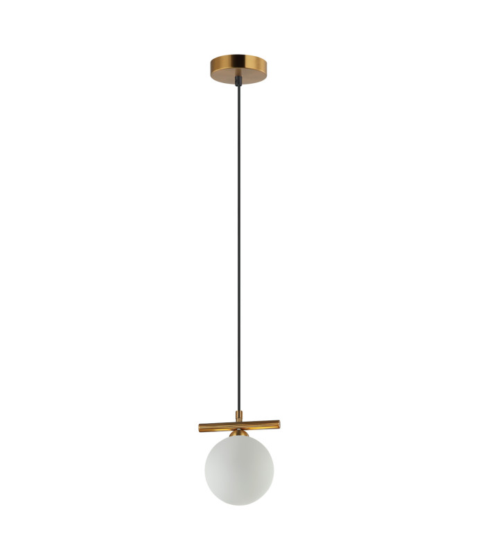 Merseta 12cm Globe Pendant Ceiling Light Antique Bronze-1