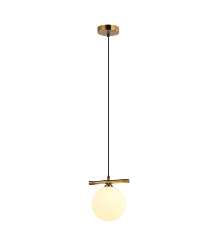 Merseta 15cm Globe Pendant Ceiling Light Antique Bronze-4