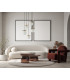 Merseta Cluster Pendant Ceiling Light Antique Bronze 5xE14