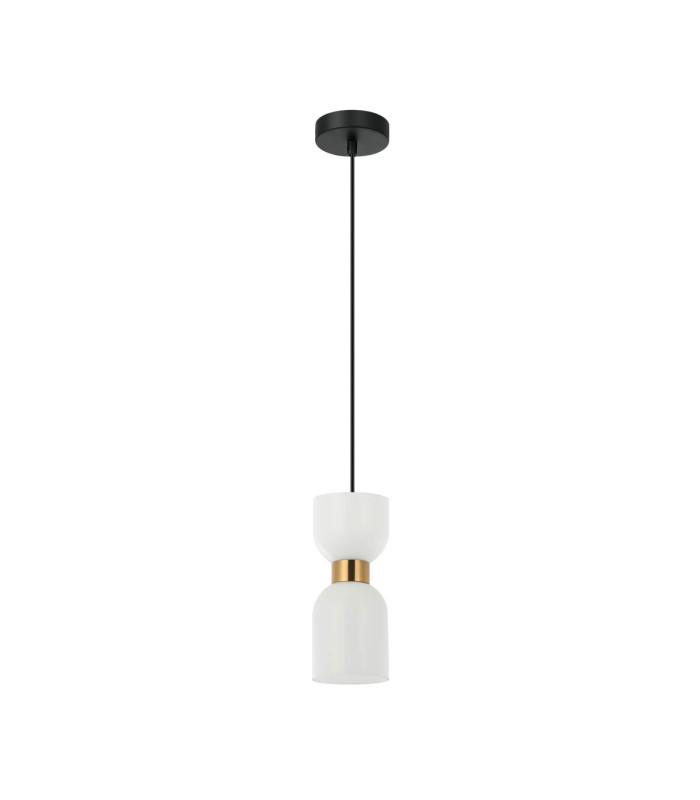 Monza Slim Pendant Ceiling Light Brass-1