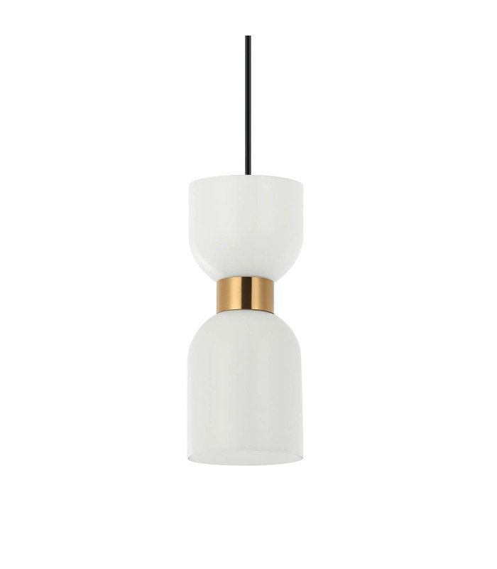 Monza Slim Pendant Ceiling Light Brass-2