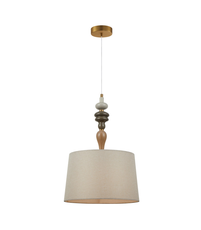 Moren I 34cm Cylindrical Pendant Ceiling Light Antique Bronze-1
