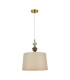Moren II 34cm Cylindrical Pendant Ceiling Light Antique Bronze-1