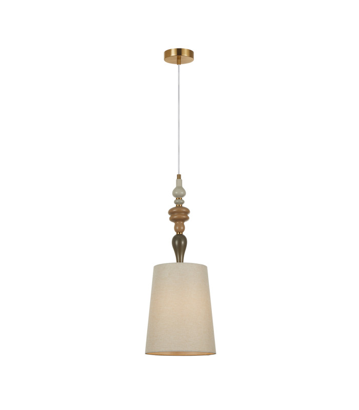 Moren I 22cm Cylindrical Pendant Ceiling Light Antique Bronze-1
