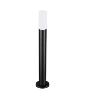 Muggia 8cm Outdoor Bollard Black IP54-1
