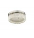 Small Round Flush Ceiling 18W 1600lm LED 4200K Polished Chrome, Crystal - 1
