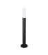Muggia 6.5cm Outdoor Bollard Black IP54-1