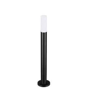 Muggia 6.5cm Outdoor Bollard Black IP54-1