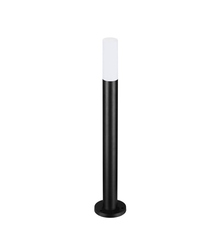 Muggia 6.5cm Outdoor Bollard Black IP54-1