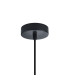 Namos Dome Pendant Ceiling Light Brass with Amber Shade-3