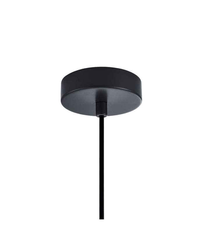 Namos Dome Pendant Ceiling Light Brass with Amber Shade-3