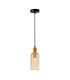 Narisa Slim Pendant Ceiling Light Gold Amber-1
