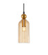 Narisa Slim Pendant Ceiling Light Gold Amber-2