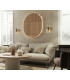 Namos Wall Lamp Brass with Amber Shade-5
