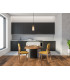 Narisa Slim Pendant Ceiling Light Gold Amber-5