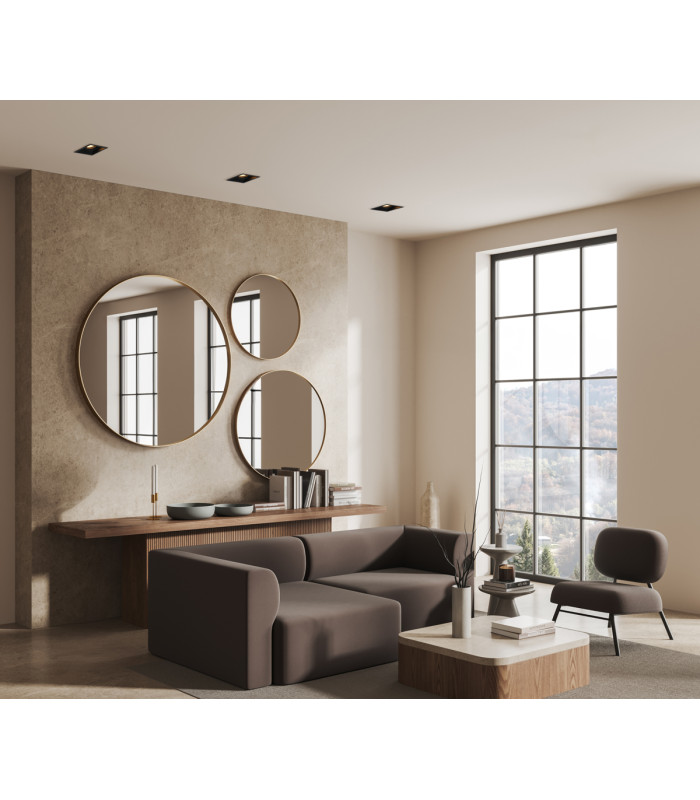 Naro Recessed Downlight Black Sandblasted-5