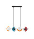 Nauti Bar Pendant Ceiling Light Blue Orange Pink 4xG9-1