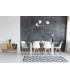 Nauti Globe Pendant Ceiling Light Blue Orange Pink 4xG9-5