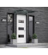 Nave Outdoor Wall Down Lamp Black 3000K Warm White IP65-5