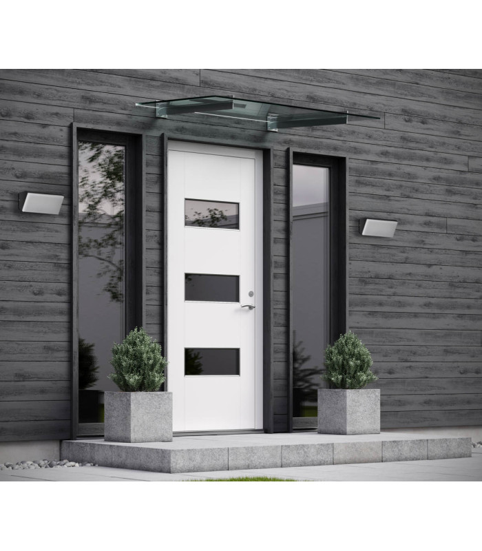 Nave Outdoor Wall Down Lamp Black 3000K Warm White IP65-5