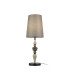 Nerom 22cm Table Lamp with Round Tapered Shade Matt Black-1