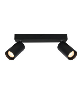 Nesto Twin Ceiling Spotlight Black 2xGU10-1