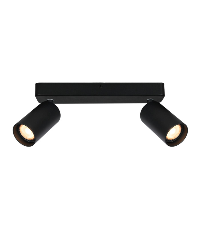 Nesto Twin Ceiling Spotlight Black 2xGU10-1