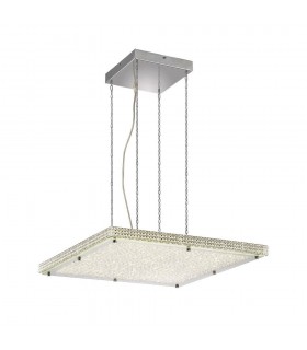 Ceiling Pendant 44W 4400lm LED 4000K Stainless Steel, Crystal - 1