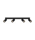 Nesto Ceiling Spotlight Bar Black 4xGU10-1