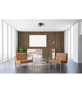 Nesto Ceiling Spotlight Clusters Black Brass 3xGU10-5