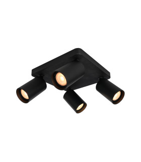 Nesto Ceiling Spotlight Clusters Black 4xGU10-1