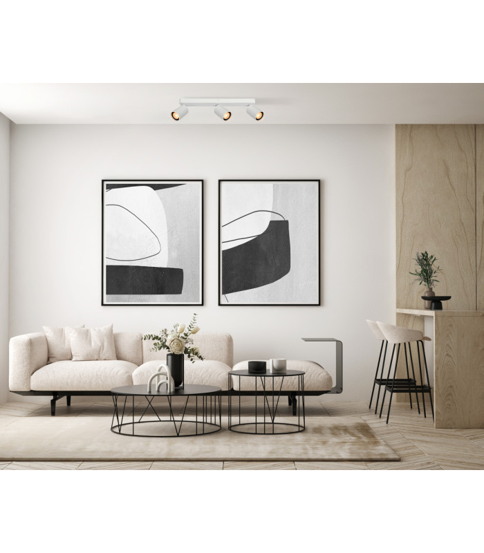 Nesto Ceiling Spotlight Bar White 3xGU10-5