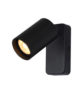 Nesto Wall Single Spotlight Black Sandblasted-1