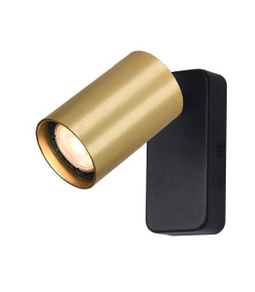 Nesto Single Spotlight Black Gold-1