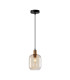 Norlis Dome Pendant Ceiling Light Gold Black-1