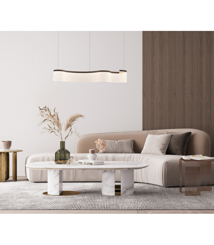 Notar Bar Pendant Ceiling Light Coffee 3000K Warm White-5