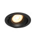 Oker Recessed Downlight Black Sandblasted-1