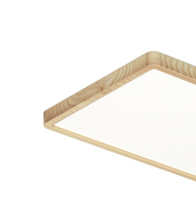 Olbis Rectangle Bathroom Ceiling Light Wood 2800/4000/6000K IP44-2
