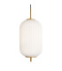 Olmeto Oval Globe Pendant Ceiling Light Gold-2