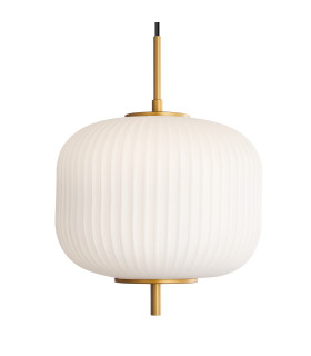 Olmeto Globe Pendant Ceiling Light Gold-2