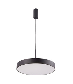 Orbital LED Pendant Ceiling Light Black 3000K Warm White-1