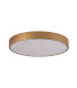 Orbital 60cm Flush Ceiling Light Gold 4000K Neutral White-1