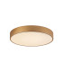 Orbital 40cm Flush Ceiling Light Gold 4000K Neutral White-4