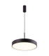 Orbital LED Pendant Ceiling Light Black 3000K Warm White-4