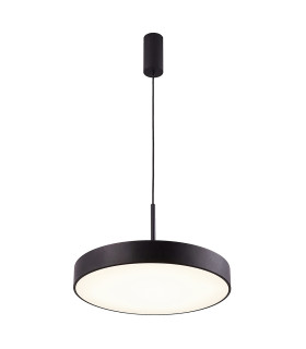 Orbital LED Pendant Ceiling Light Black 3000K Warm White-4