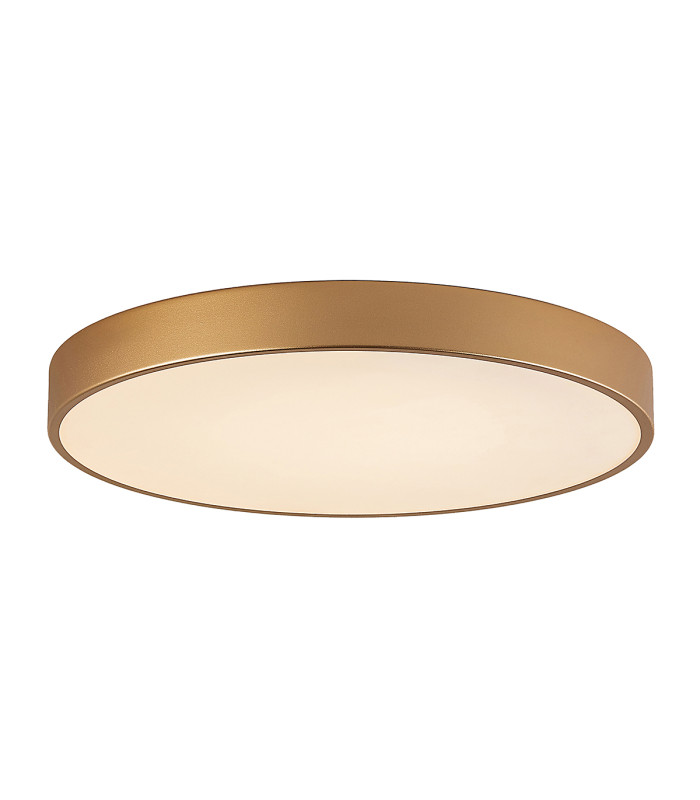 Orbital 60cm Flush Ceiling Light Gold 4000K Neutral White-4