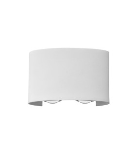 Ortelo Outdoor Up Down Wall Lamp White 3000K Warm White 4xLED IP54-1