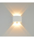 Ortelo Outdoor Up Down Wall Lamp White 3000K Warm White 4xLED IP54-2