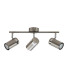 Palmoni Ceiling Spotlight Bar Satin Nickel Chrome 3xGU10-4