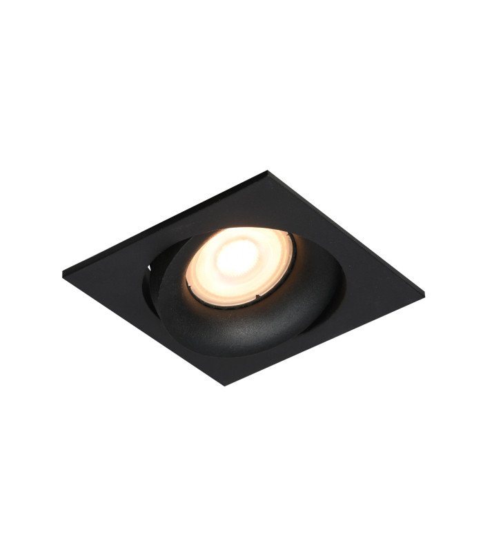 Ponar Recessed Downlight Black Sandblasted-1